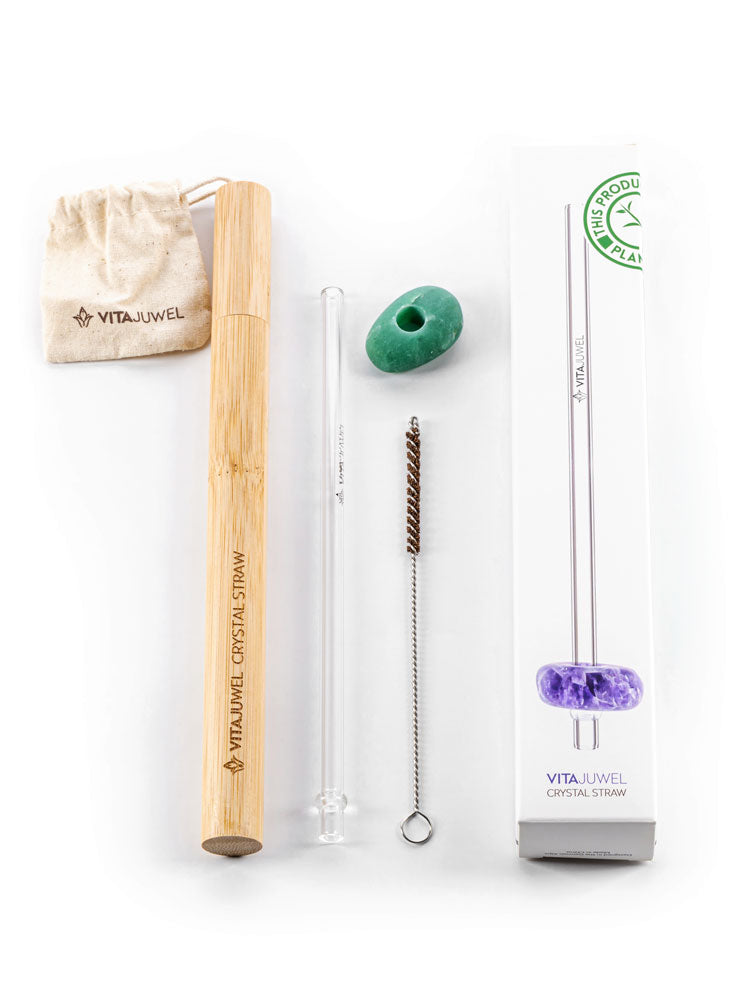 Strohhalm - Crystal Straw | Aventurin