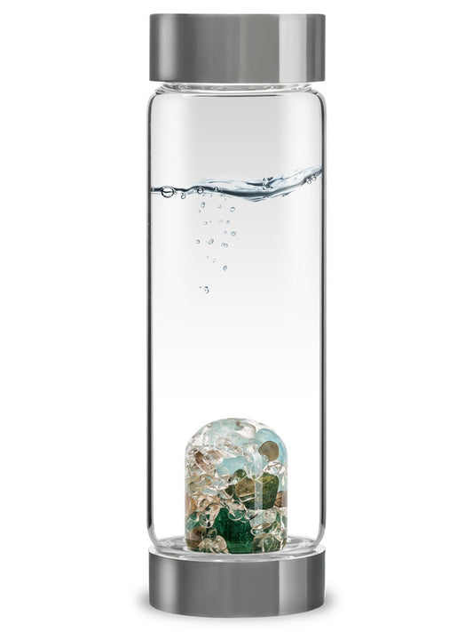 Edelsteinmodul in Trinkflasche Forever Young