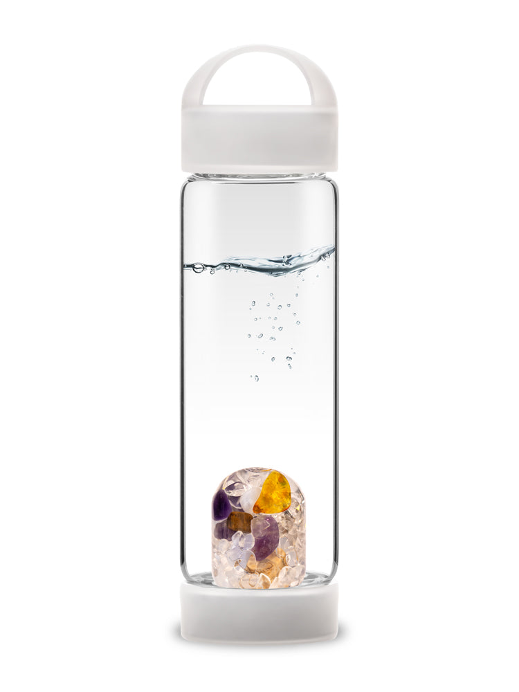 Yoga-Trinkflasche - ViA | PRANA (white)