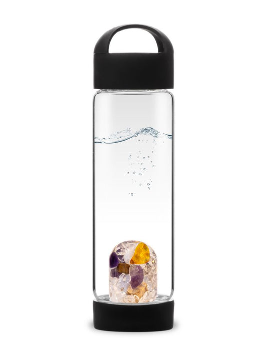 Yoga-Trinkflasche - ViA | PRANA (black)