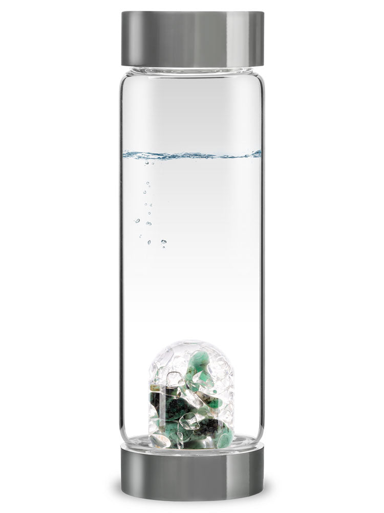 Edelsteinmodul in Trinkflasche Vitality