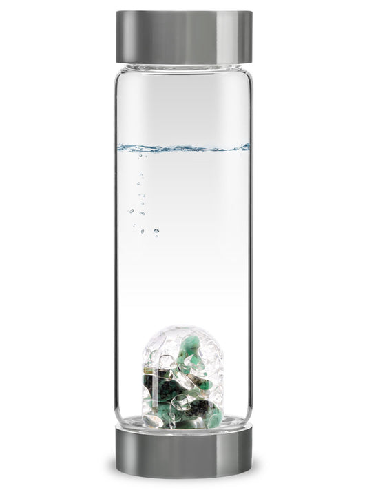 Edelsteinmodul in Trinkflasche Vitality