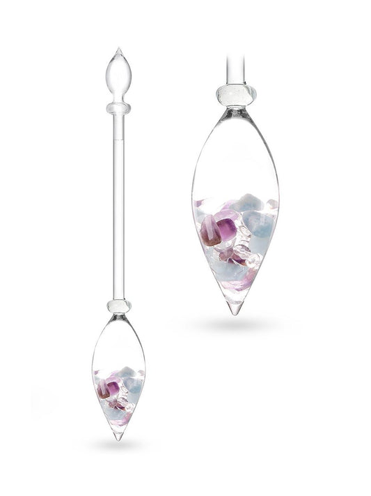 Edelsteinstab Flower of Life Nahaufnahme