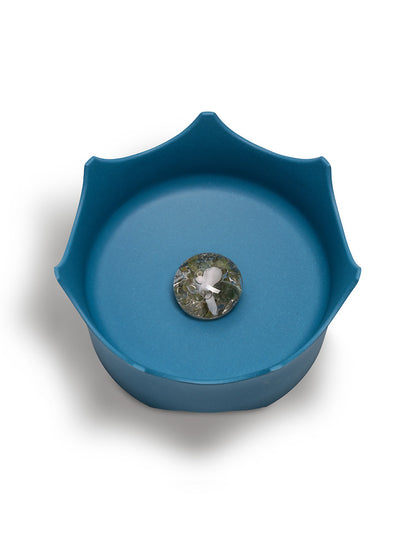 Wassernapf - CrownJuwel mit Edelsteinen (ocean blue)
