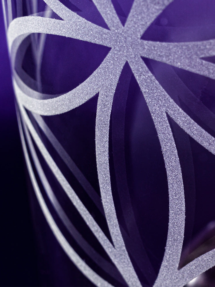 Flower of Life Sandblast Nahaufnahme