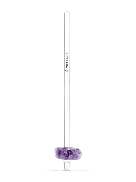Strohhalm - Crystal Straw | Amethyst