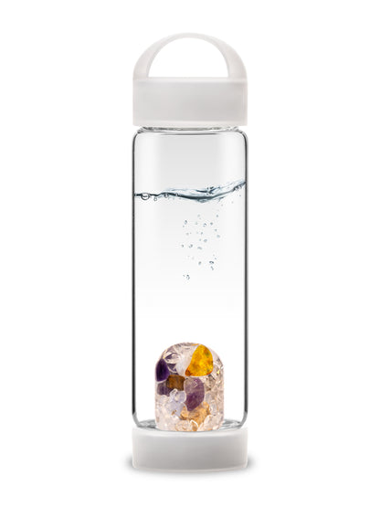 Yoga-Trinkflasche - ViA | PRANA (white)